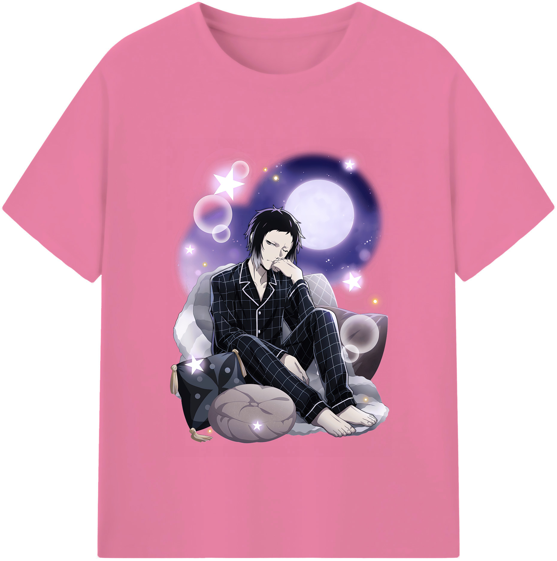 （画像用） 文豪ストレイドッグス Bungo Stray Dogs 綿100％半袖Tシャツ（フロントプリント）